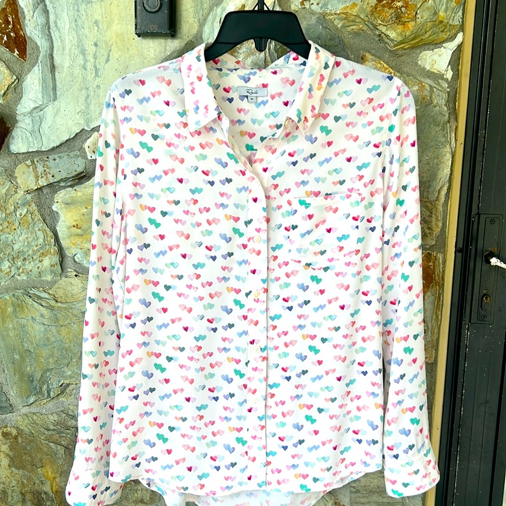 Rails Silk Blouse Medium 💕